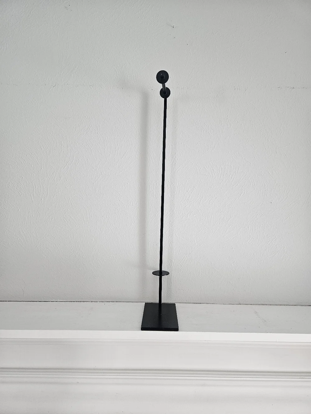 Hearth & Hand Black Metal Toiler Paper Holder Stand